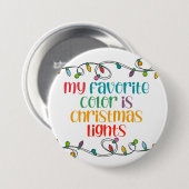 Schaltfläche "Weihnachtsbeleuchtung" Button (Vorne & Hinten)