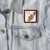 Schaltfläche "Weihnachtsgingerbrot" Button (Beispiel)