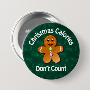 Schaltfläche Weihnachtskalorien Button
