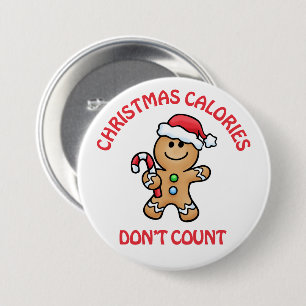 Schaltfläche Weihnachtskalorien Button
