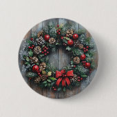 Schaltfläche "Weihnachtsmann" Button (Vorderseite)