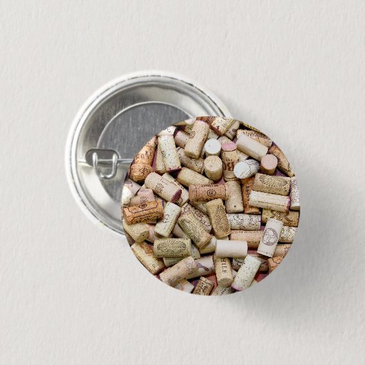 Schaltfläche "Weinkorken" Button (Vorne & Hinten)