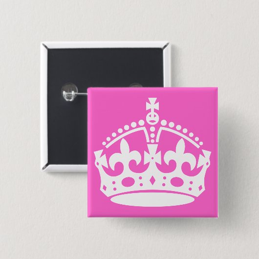 Schaltfläche "Weiße Krone" Button (Vorne & Hinten)