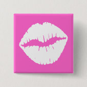 Schaltfläche "Weiße Lippen" Button (Vorderseite)