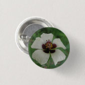 Schaltfläche "Weiße und Lila Passionsblume" Button (Vorne & Hinten)