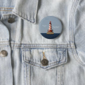 Schaltfläche "Weißer Leuchtturm" Button (Beispiel)