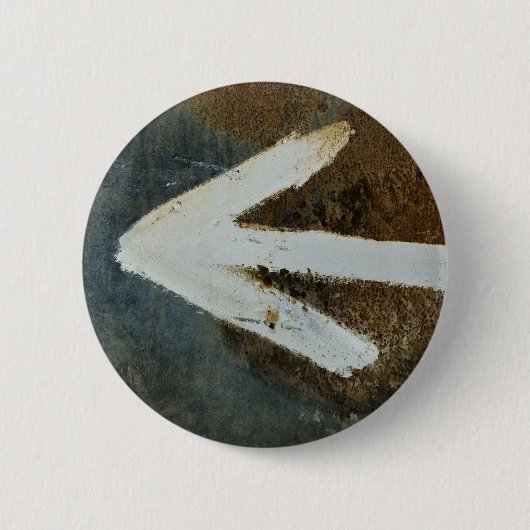 Schaltfläche "Weißer Pfeil" Button (Vorderseite)