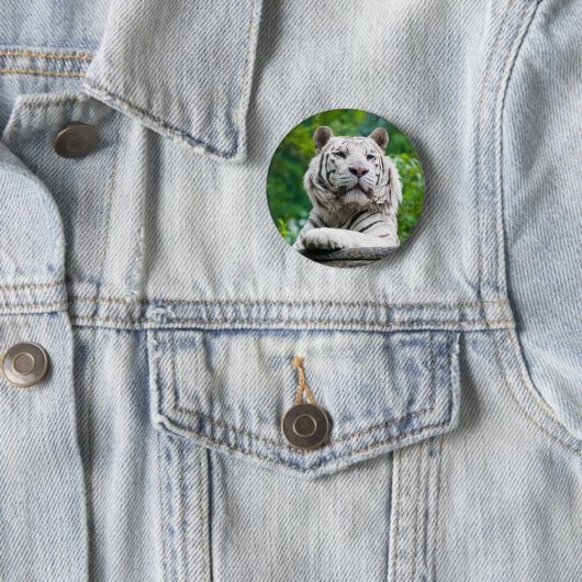 Schaltfläche Weißer Tiger Button (Beispiel)