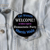 Schaltfläche "Welcome Democracy" Button (Beispiel)