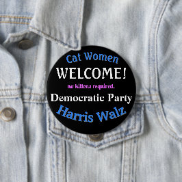 Schaltfläche "Welcome Democracy" Button