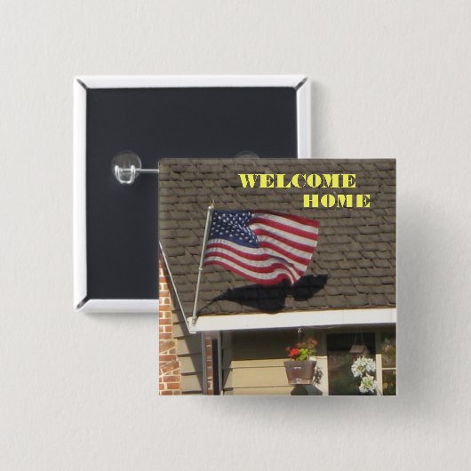 Schaltfläche "Welcome Zuhause Troops" Button (Vorne & Hinten)