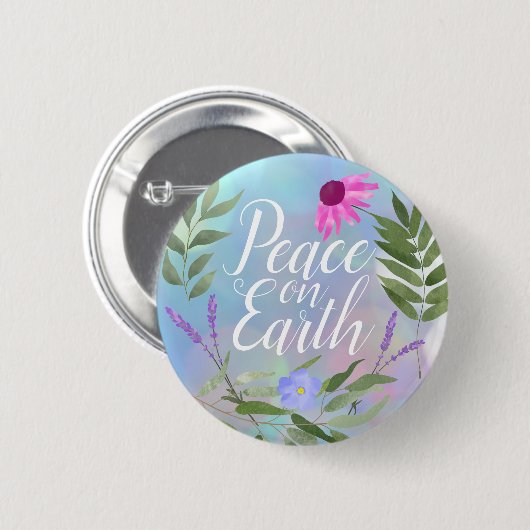 Schaltfläche Weltfrieden Button (Vorne & Hinten)