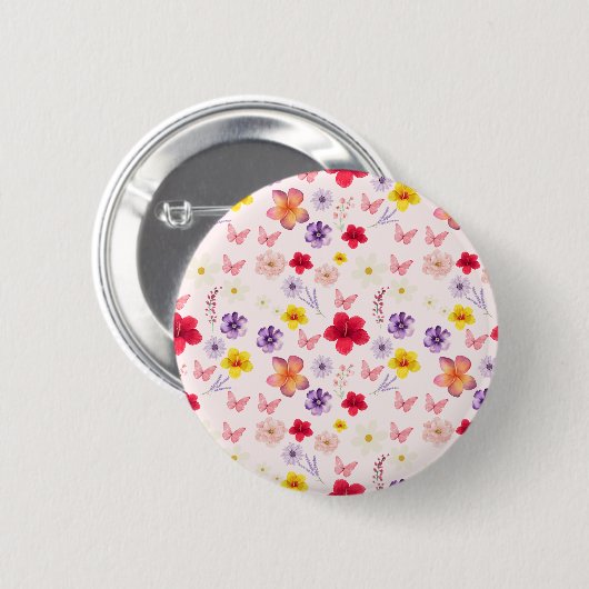 Schaltfläche "Whimsischer Garten" Button (Vorne & Hinten)