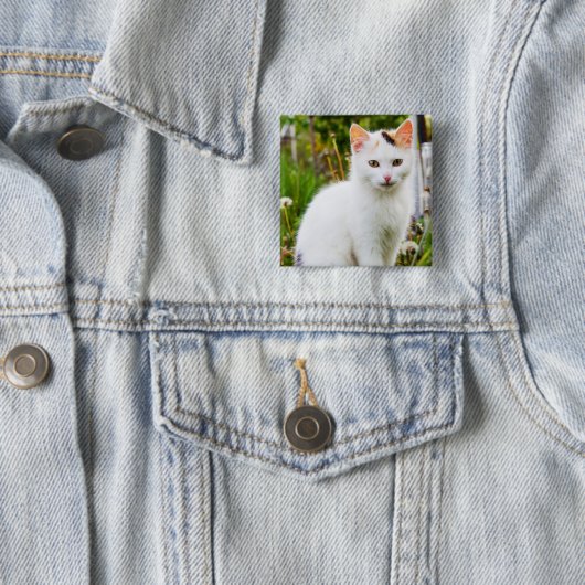 Schaltfläche "White Kitten" Button (Beispiel)