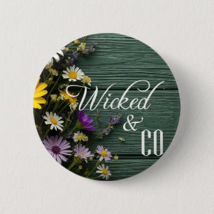 Schaltfläche "Wicken & CO" 1 Runde Button