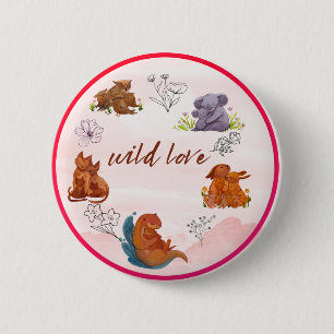 Schaltfläche "Wilde Liebe" Button