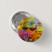 Schaltfläche "Wine Time Marbled" Button (Vorne & Hinten)