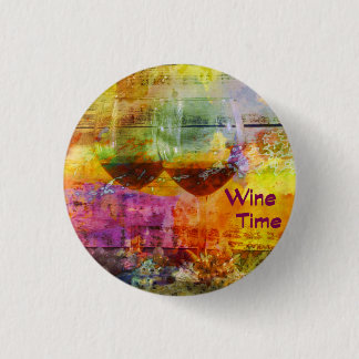 Schaltfläche "Wine Time Marbled" Button