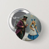 Schaltfläche "Winter Alice" Button (Vorne & Hinten)
