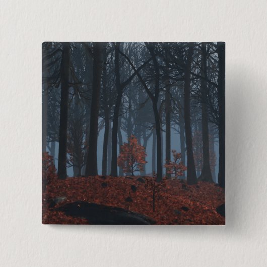 Schaltfläche "Winter-Blätter" Button (Vorderseite)