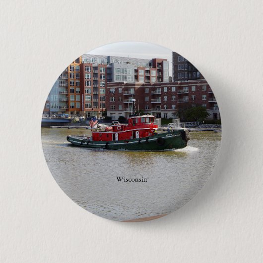 Schaltfläche Wisconsin Button (Vorderseite)