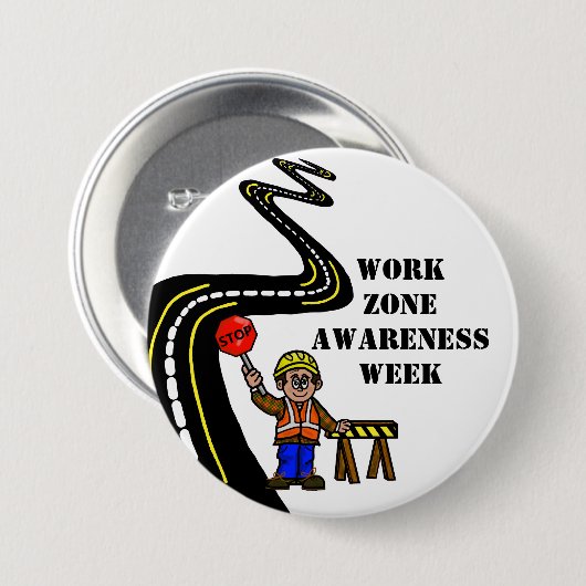 Schaltfläche "Woche des Arbeitsbereichs" Button (Vorne & Hinten)