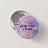 Schaltfläche Wort, Bild und Geist Button (Vorne & Hinten)