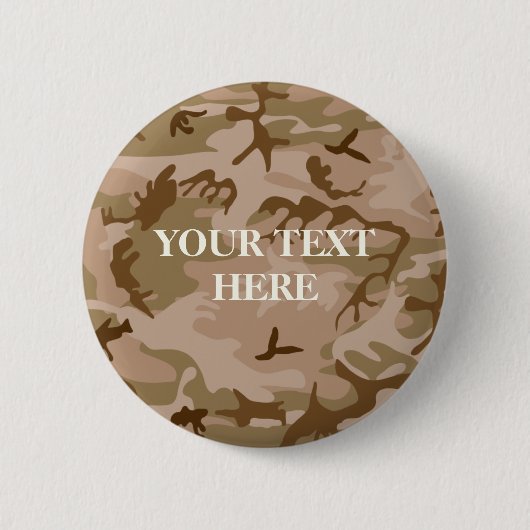Schaltfläche "Wüstensand-Camouflage" Button (Vorderseite)