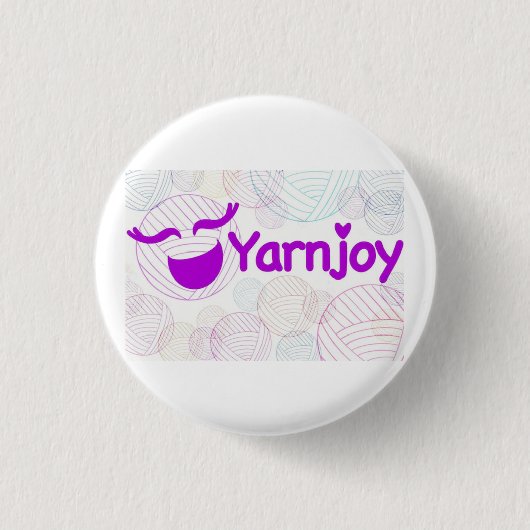 Schaltfläche Yarnjoy Button (Vorderseite)