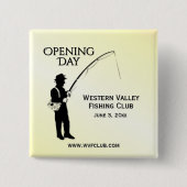 Schaltfläche "Yellow Openday Fishing Club" Button (Vorderseite)