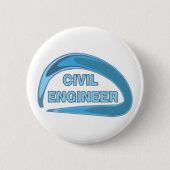 Schaltfläche "Ziviler Ingenieur" Button (Vorderseite)