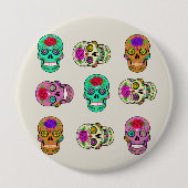 Schaltfläche "Zuckerkullen" Button (Vorderseite)