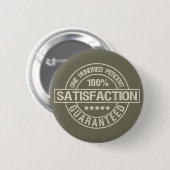 Schaltfläche "ZUFRIEDENSTELLUNG SICHERGESTELLT" Button (Vorne & Hinten)