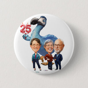 Schaltfläche zum 25. Jahrestag von Capclave Button
