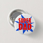 Schaltfläche zum Tag des Super-Vater-Vaters Button (Vorne & Hinten)