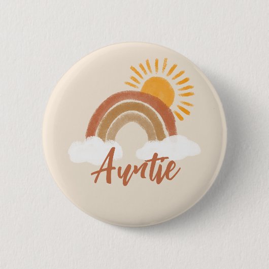 Schaltfläche zum Titel der neutralen Bohemischen T Button (Vorderseite)