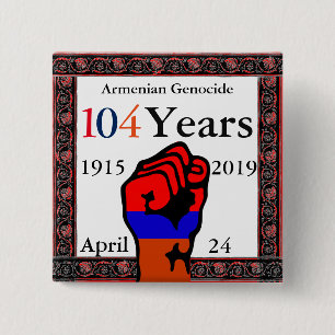 Schaltfläche zum Völkermord an Armenien Button