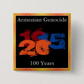 Schaltfläche zum Völkermord an Armenien Button (Vorderseite)