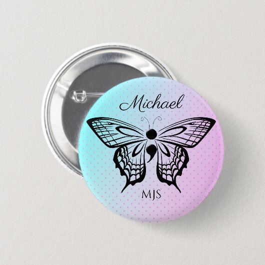 Schaltfläche zur Bewusstseinsbildung für Suizid Button (Vorne & Hinten)