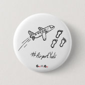 Schaltflächen "Airport Yeti" Button (Vorderseite)