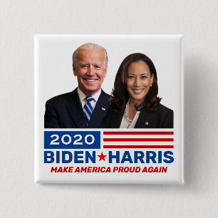 Schaltflächen der Sammelkampagne Biden Harris 202 Button