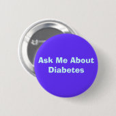 Schaltflächen "DIABETES" Button (Vorne & Hinten)