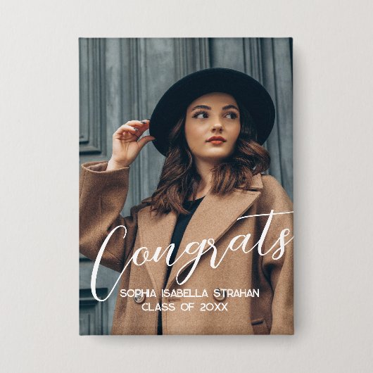 Schaltflächen für benutzerdefinierte Foto - Design Button (Vorderseite)