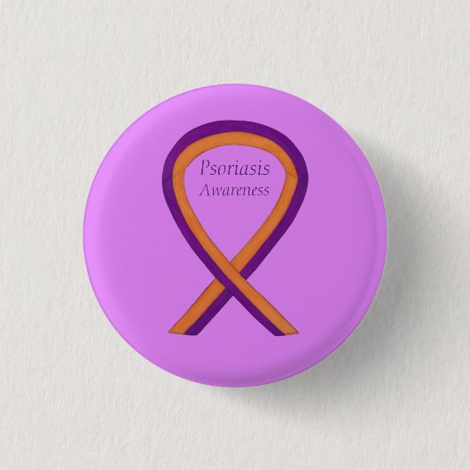 Schaltflächen für das Button "Psoriasis Awareness (Vorderseite)