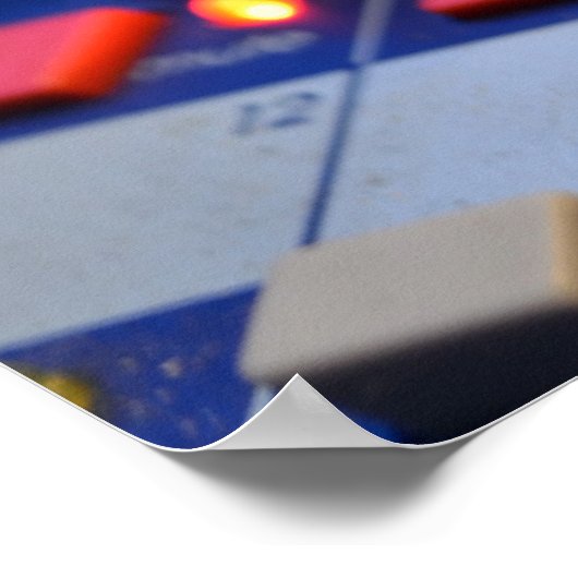 Schaltflächen für das Mischen Poster (Ecke)