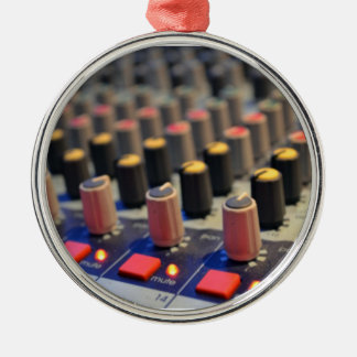 Schaltflächen für das Mischen Silbernes Ornament