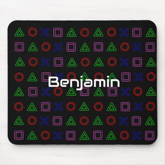 Schaltflächen für den Gaming-Theme-Controller-Maus Mousepad (Vorne)