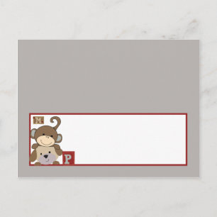 Schaltflächen für die Platzkarte Cocalos Postkarte