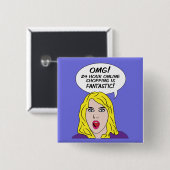Schaltflächen für RETRO-COMICEN Button (Vorne & Hinten)
