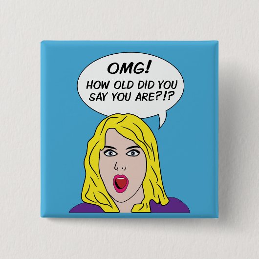 Schaltflächen für RETRO-COMICEN Button (Vorderseite)